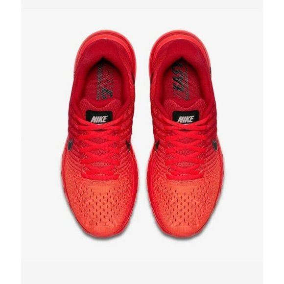 NIKE AIRMAX 2017 CRIMSON RED 849559-602 MEN\'S SIZES 11.5, 12 & 13 NEW